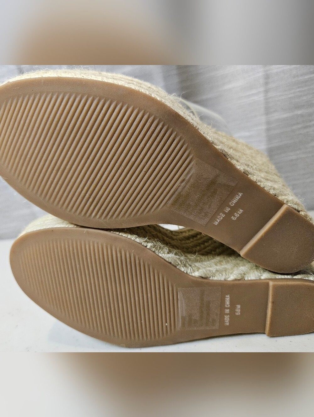 Steve Madden Sunrise clear wedged sandals New 5.5 - Picture 11 of 14